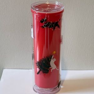 kate spade “deck the paws” 16 oz thermal mug